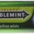 3 X 34 Tablets Of Wrigley's Doublemint Candy Peppermint Flavor Sugar Free Candy