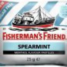 24 Packets Of Fisherman's Friends Spearmint Flavour Lozenges Sugar Free Candy