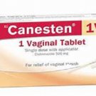20 GRAMS OF CANESTEN CREAM + 1 X 500 MG VAGINAL TABLET FOR THRUSH INFECTION