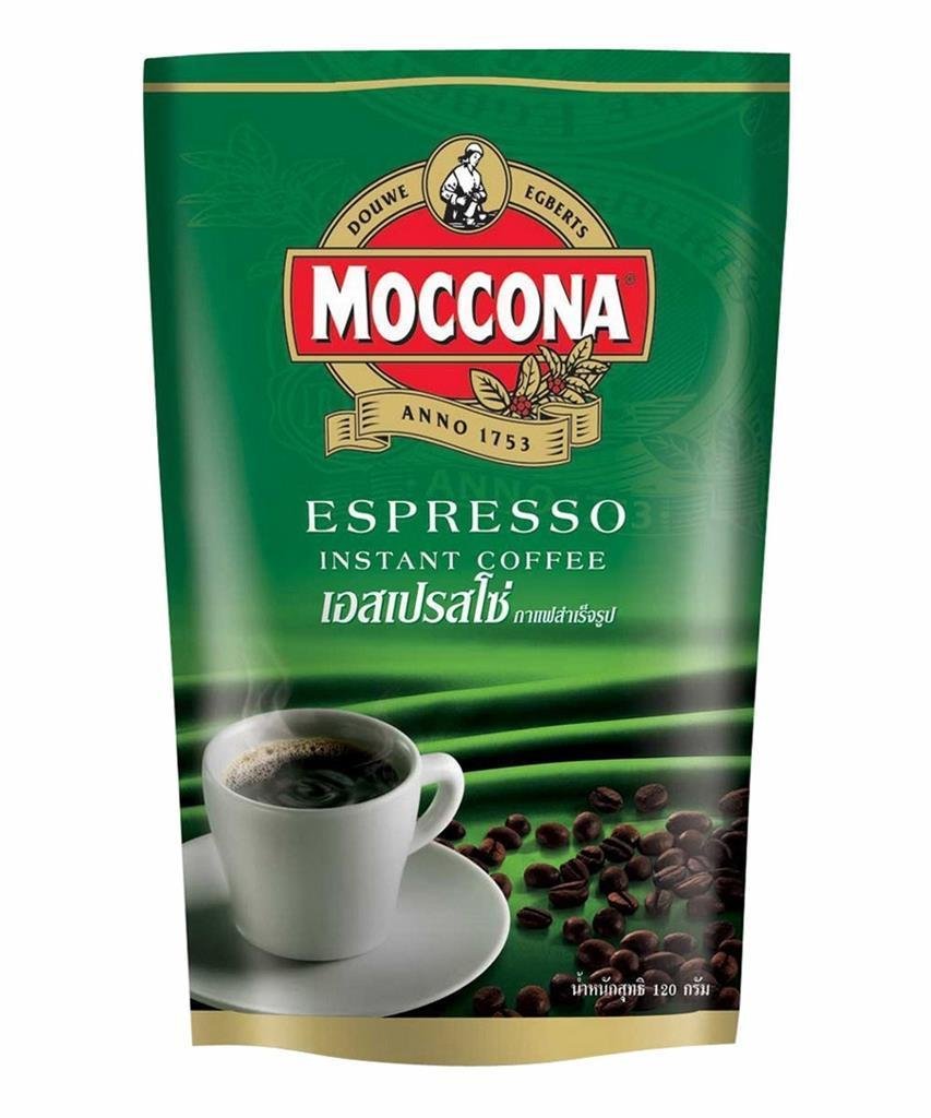 6 X 120 GRAMS OF MOCCONA ESPRESSO FREEZE DRIED INSTANT COFFEE