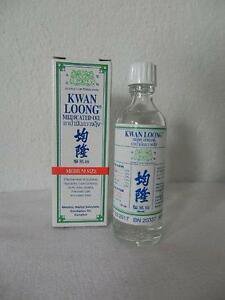 12 X 15 ML Kwan Loong Medicated Oil Quick Pain Relief Aromatic Oil