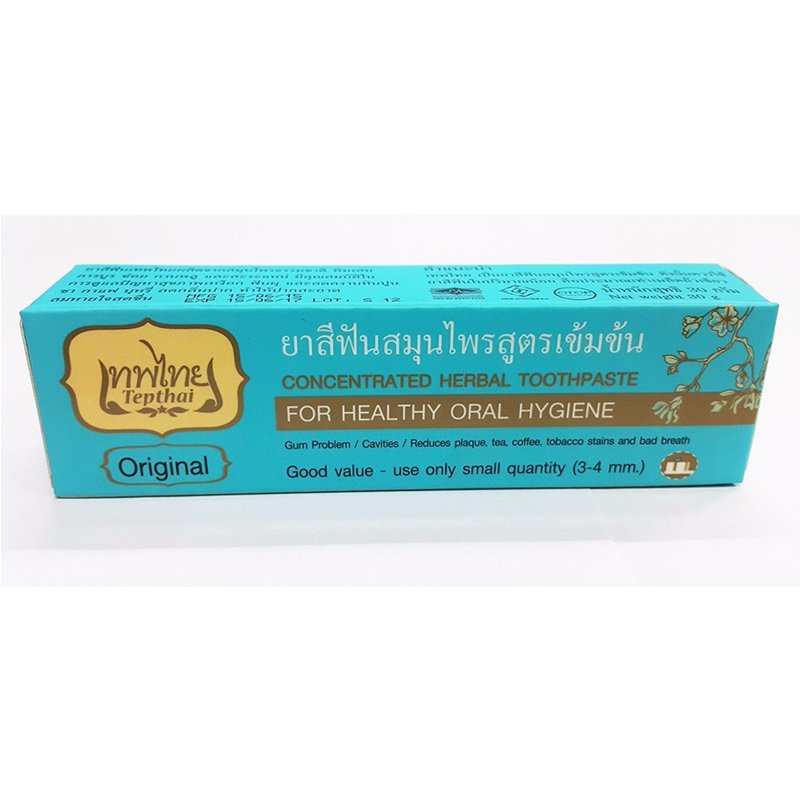 30 GRAMS OF TEPTHAI HERBAL TOOTH PASTE ORIGINAL FOR HEALTHY ORAL HYGIENE