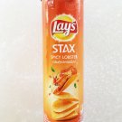 100 GRAMS OF LAYS STAX POTATO CRIPS SPICY LOBTSTER SEAFOOD FLAVOUR