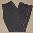 Womens Nike The Athletic Dept Windbreaker Pants Medium 8-10 Gray Pink Nylon