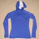Womens Nike Pro Combat Dri-Fit Compression Thumb Holes Hoodie Pullover Small