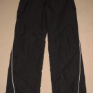 Womens Nike The Athletic Dept Windbreaker Pants Large 12-14 Black White Nylon