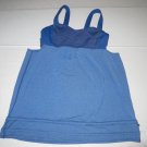Womens Lululemon No Limits Bra Tank Top Sz: 8 We are from Space Stripe Blue Yoga