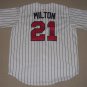 MLB Baseball Minnesota Twins Eric Milton #21 Sewn Jersey Adult XLarge Majestic