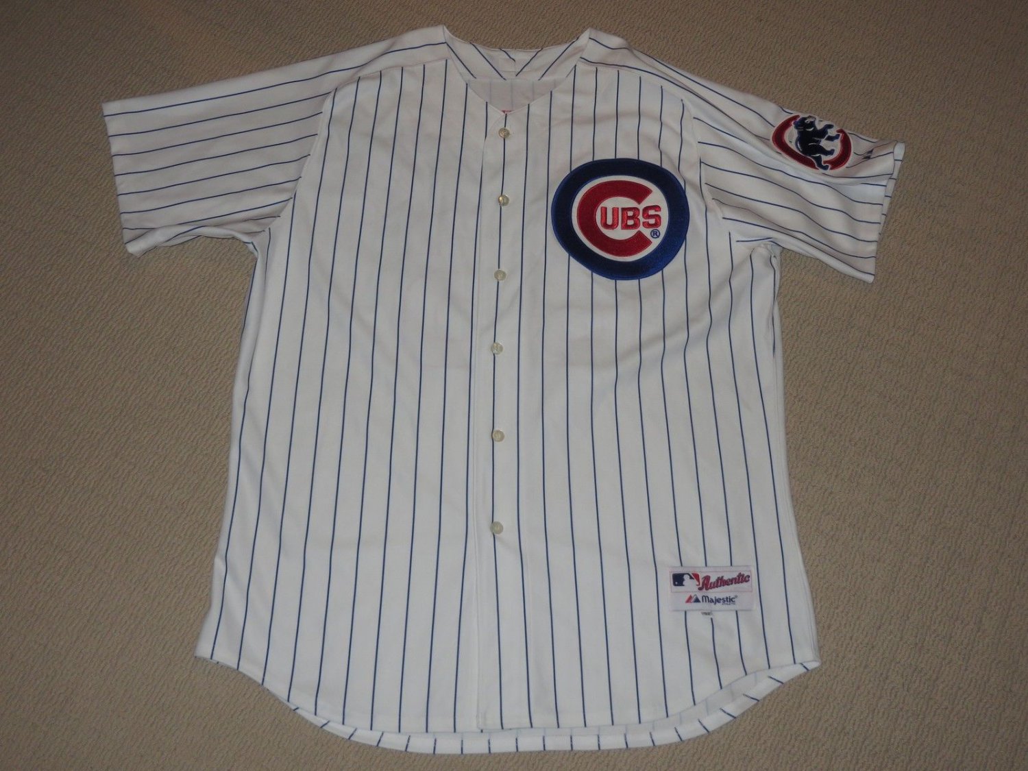 MLB Baseball Vintage Chicago Cubs Remington #66 Sewn Jersey Sz: 52 Majestic