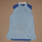 Womens Cannondale Bike Cycling Sleeveless Jersey Medium Back 4 Pockets Blue