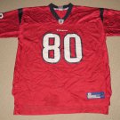 NFL Football Houston Texans Andre Johnson #80 Jersey 2XL XXL Reebok RBK Red