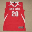 NCAA Ohio State University Buckeyes Basketball Jersey Womens Medium Nike Elite