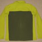 Boys The North Face Full Zip Fleece Jacket Coat Youth Large Green Lime 2 Pockets