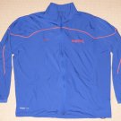 NCAA Boise State Broncos Nike Storm-Fit Windbreaker Full Zip Jacket Large Blue