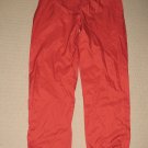 Mens Columbia Waterproof Breathable Package Rain Pants XXL 2XL Red Nylon Hiking