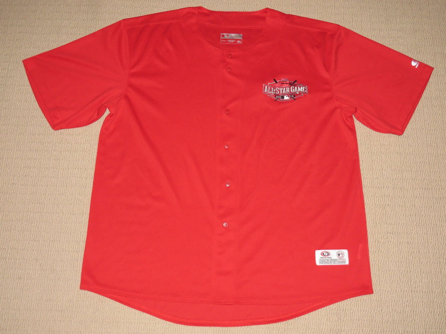 MLB Baseball All Star Game 2015 Jersey Adult 2XL True Fan Genuine Merchandise