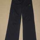 Womens Nike Dri-Fit Stretch Loose Long Pants Large Blue Pink Athletic Workout