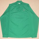 Mens Lacoste Sport 1/4 Zip Long Sleeve Shirt Mock Pullover Sweater Sz: 8 Green
