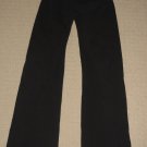 Womens Lululemon Athletica Yoga Pants Sz: 6 Black Flare Leg Athletic Fitness