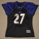 NFL Football Baltimore Ravens Ray Rice #27 Sewn Jersey Womens Medium Reebok RBK
