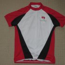 Womens Voler Cycling Biking Zipper Short Sleeve Jersey Large Back 3 Pockets