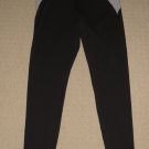 Womens Victoria's Secret PINK Yoga Cropped Capri Leggings Pants Large Black