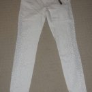 Womens Express Stella Regular Fit Low Rise Legging Jeans Sz 6 White NWT US$98.00