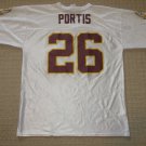 NFL Football Vintage Washington Redskins Clinton Portis # 26 Jersey Large White