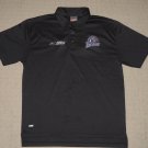 Hockey Rochester Rattlers Club SS Polo Shirt Small Nike Dri-Fit Bauer Black