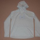 Womens Under Armour ColdGear Loose Thumb Holes Hoodie Pullover MD Medium Blue