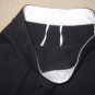 Womens Lululemon Crop Slit Capri Drawstring Pants Sz: 8 Black Yoga Activewear