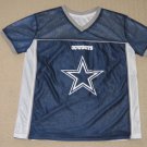 NFL Dallas Cowboys Flag Football Jersey Reversible Adult Medium Blue White
