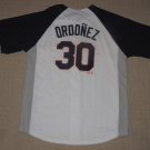 MLB Detroit Tigers Magglio Ordonez # 30 Sewn Jersey Large Genuine Merchandise