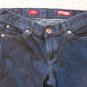 Womens Express Eva Fit & Flare Demin Jeans Sz: 2s Low Rise Dark Wash