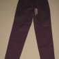 Womens Lee Stretch Slim Ft Jeans Sz: 14 Medium Inseam "31.5 Burgundy NEW NWT
