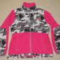 Womens The North Face Full Zip Denali Fleece Jacket Large Pink Camo Camouflage