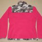 Womens The North Face Full Zip Denali Fleece Jacket Large Pink Camo Camouflage