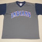 MLB Baseball Vintage Cleveland Indians Jersey Shirt Adult XL XLarge True Fan