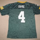 NFL Football Green Bay Packers Brett Favre # 4 Jersey Youth XL 18-20 Reebok RBK