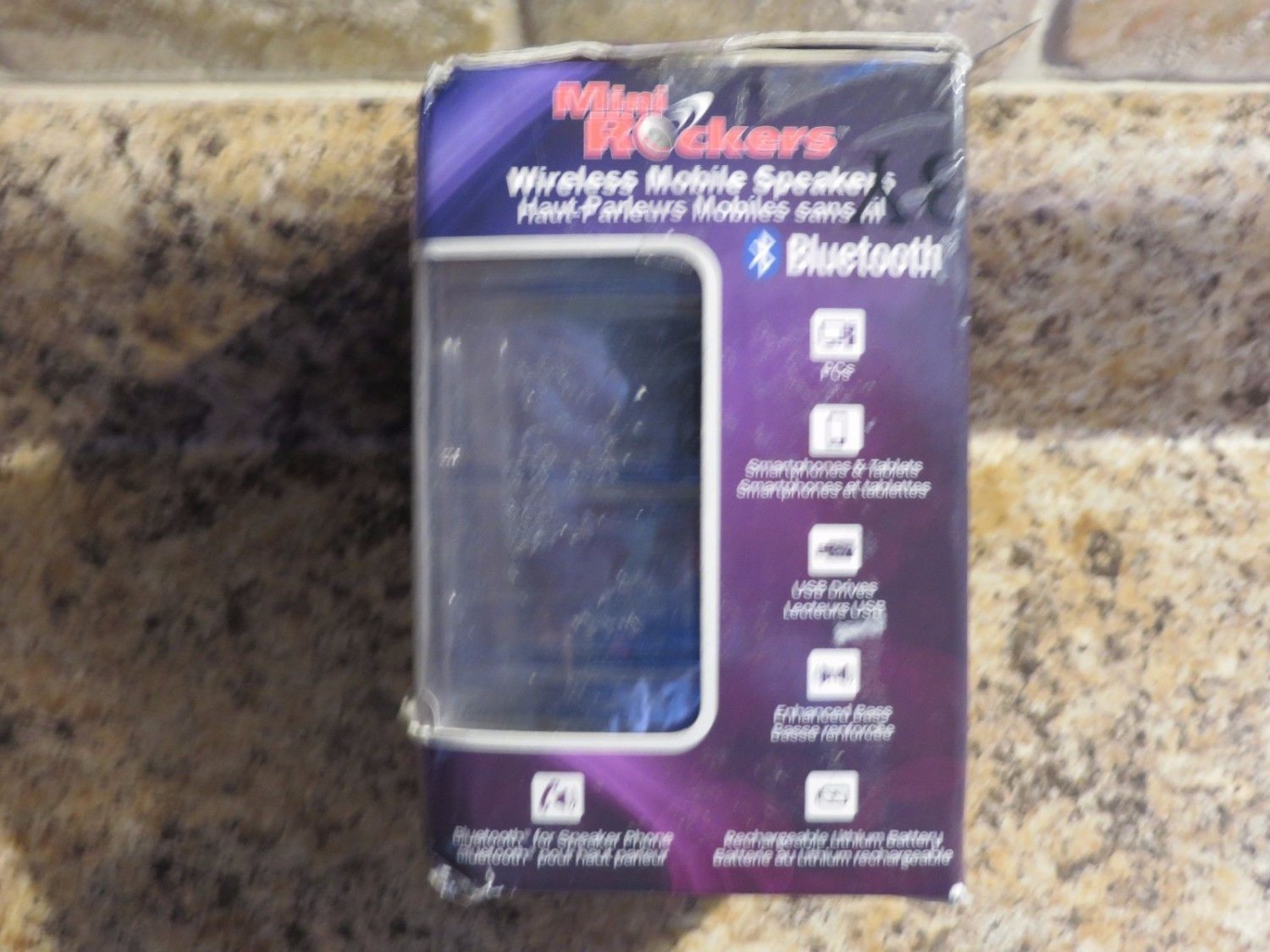 Diamond MSPBT300B Mobile Portable Wireless Bluetooth Speaker - NEW - OPEN BOX