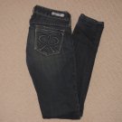 Womens Express Jeans Straight Leg Sz: 31 Low Rise Inseam: 34 Medium Wash Denim