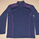 Mens Nike Golf Therma-Fit 1/4 Zipper Long Sleeve Pullover Sweatshirt Medium Blue