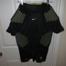 Mens Nike Pro Combat Dri-fit Compression Padded Football SS Shirt XLarge Black