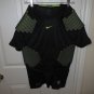 Mens Nike Pro Combat Dri-fit Compression Padded Football SS Shirt XLarge Black