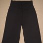 Womens Lululemon Stretch Crop Capri Drawstring Pants Sz: 8 Black Yoga Activewear