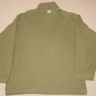 Mens Columbia Sportswear 1/4 Zip Up Pullover Sweater Sweatshirt Large Green