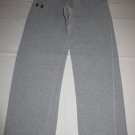 Boys Under Armour Loose Pants Sweatpants Youth XLarge YXL Gray 2 Pockets Cotton