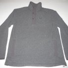 Mens The North Face TKA 200 Fleece 1/2 Snap Neck Pullover Sweater Large Gray