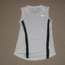 Womens Nike Performance Athletic Running Workout Yoga Tank Top Small 4-6 White