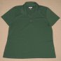 Womens Greg Norman Play Dry Short Sleeve SS Golf Polo Shirt Top XL XLarge Green